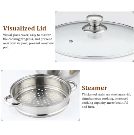 Three-Layer Multi-Purpose Soup Steamer by Anti Spier