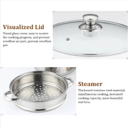 Three-Layer Multi-Purpose Soup Steamer by Anti Spier