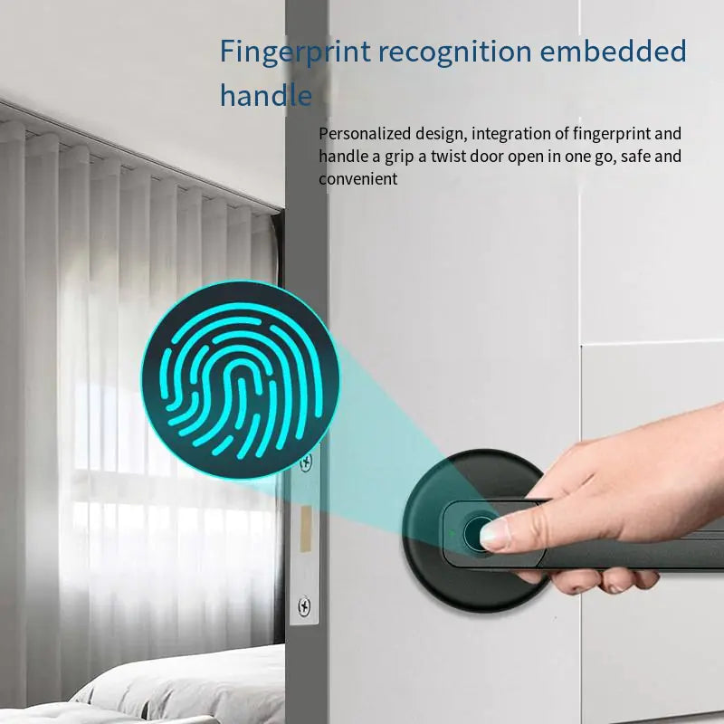Smart Fingerprint Lock for Bedroom and Office Doors by Anti Spier