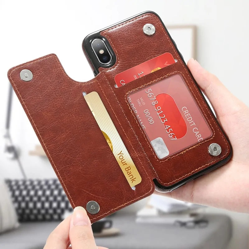 Retro Leather Case by Anti Spier