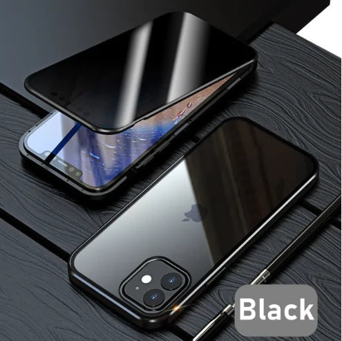 Glass Privacy Metal Phone Case iphone by Anti Spier