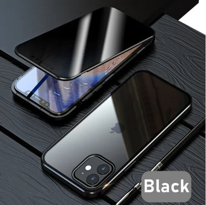 Glass Privacy Metal Phone Case iphone by Anti Spier