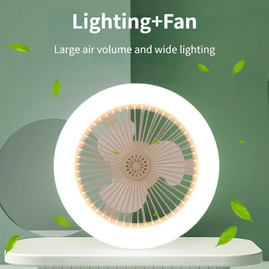 Remote-Controlled Ceiling Lamp Fan by Anti Spier
