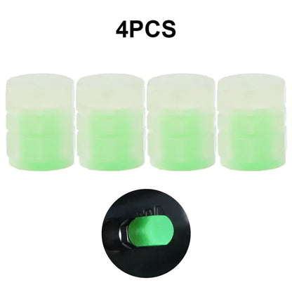 Luminous Tire Valve Stem Cap by Anti Spier