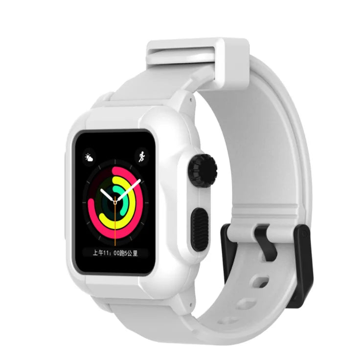 Waterproof Case And Strap Watch by Anti Spier