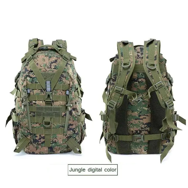 Military Backpack-Waterproof Hiking Survival Reflective Bag by Anti Spier