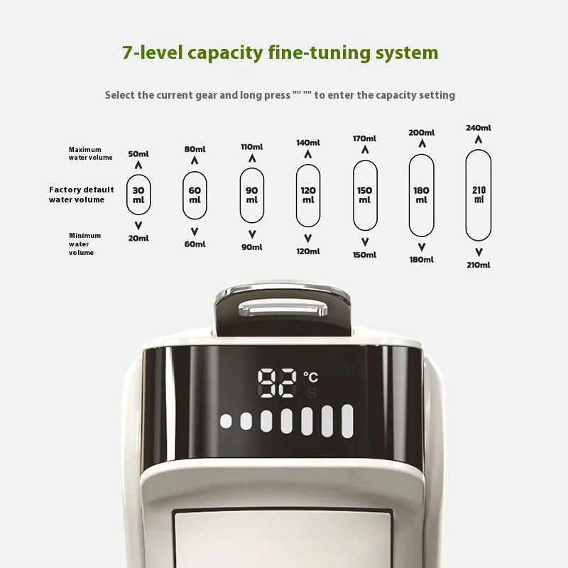 Hot And Cold Coffee Machine by Anti Spier