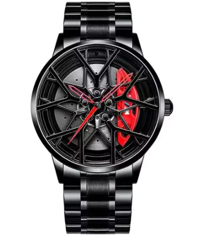 Men Sports Watch Auto Wheel Watches by Anti Spier