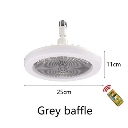 Remote-Controlled Ceiling Lamp Fan by Anti Spier