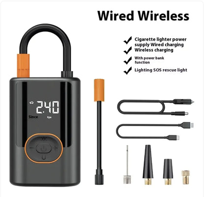 High-Pressure Car Inflator with Fast Charging by Anti Spier
