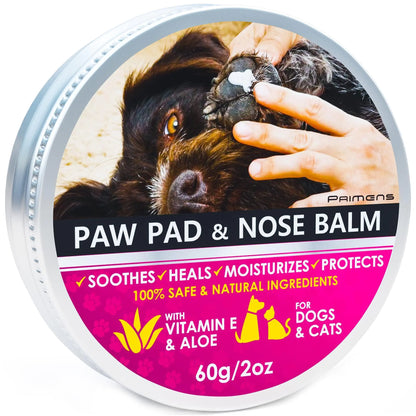 Natural Dog Paw Balm Dog Paw Protection for Hot Pavement Dog Paw Wax 2 oz by Anti Spier