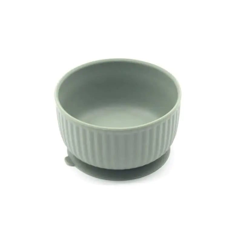 Silicone non slip small pet watering bowl cat food bowl dog feeding Soft Green by Anti Spier