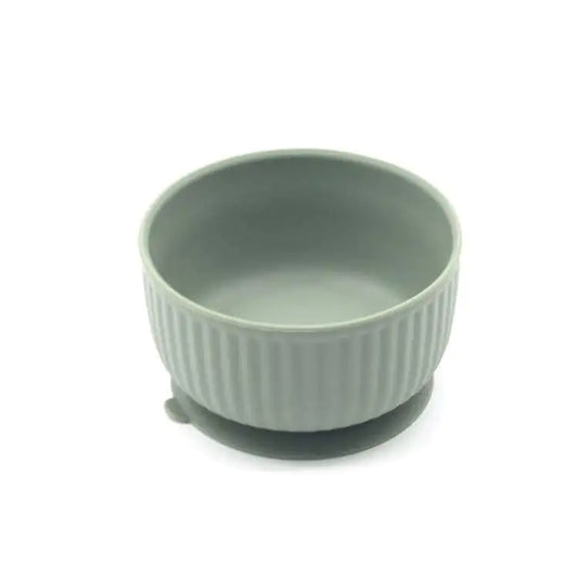 Silicone non slip small pet watering bowl cat food bowl dog feeding Soft Green by Anti Spier