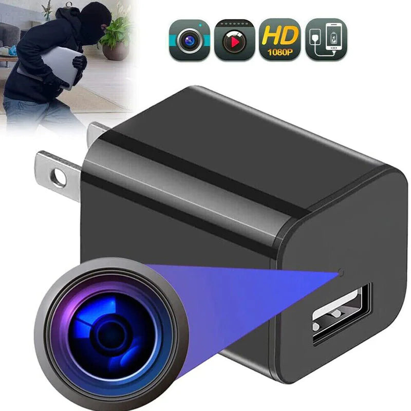 Mini Hidden Camera Home Security Nanny Cam Full HD 1080P DVR Night Vision No Audio by Anti Spier