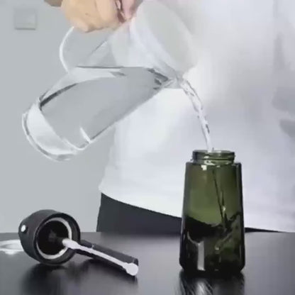 Dual-Purpose Pressurized Oil Sprayer | Large Capacity Leak-Proof Pouring and Spray Bottle for Home Use, BBQ Spray Canister