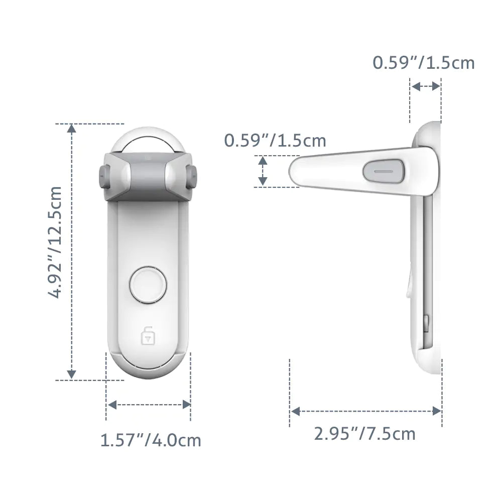 Safety Door Lever Lock by Anti Spier