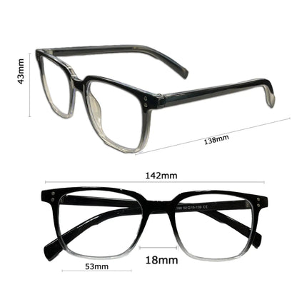 2 PK Unisex Blue Light Blocking Reading Glasses Computer Readers For Men Women by Anti Spier