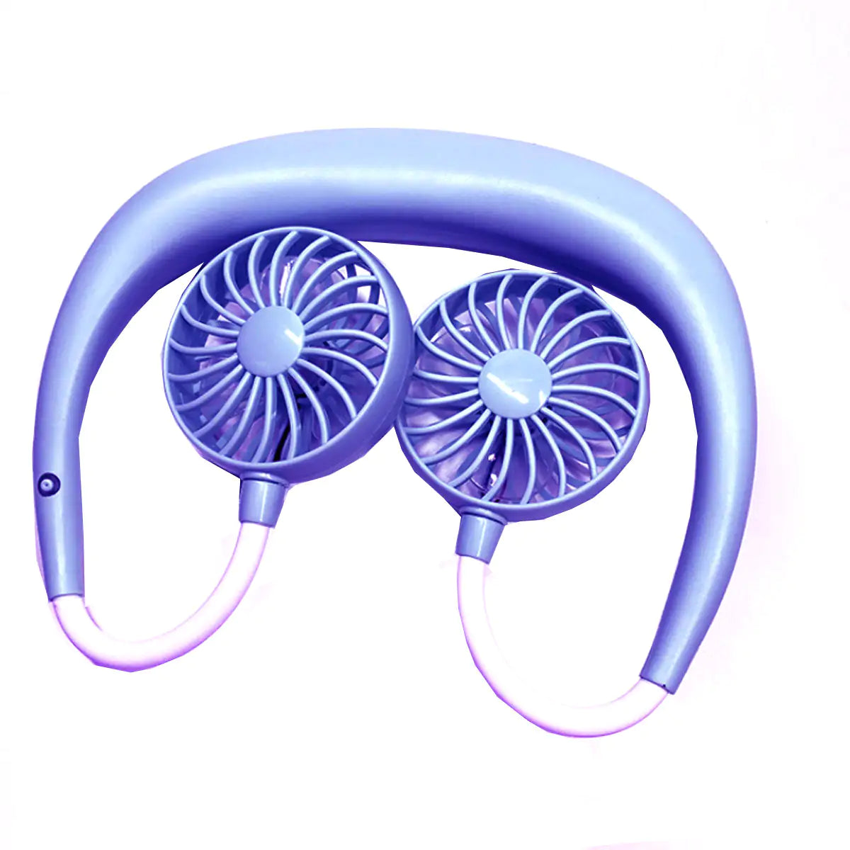 Beat The Heat Double Cool Cordless Breezy Mini Collar Fan by Anti Spier