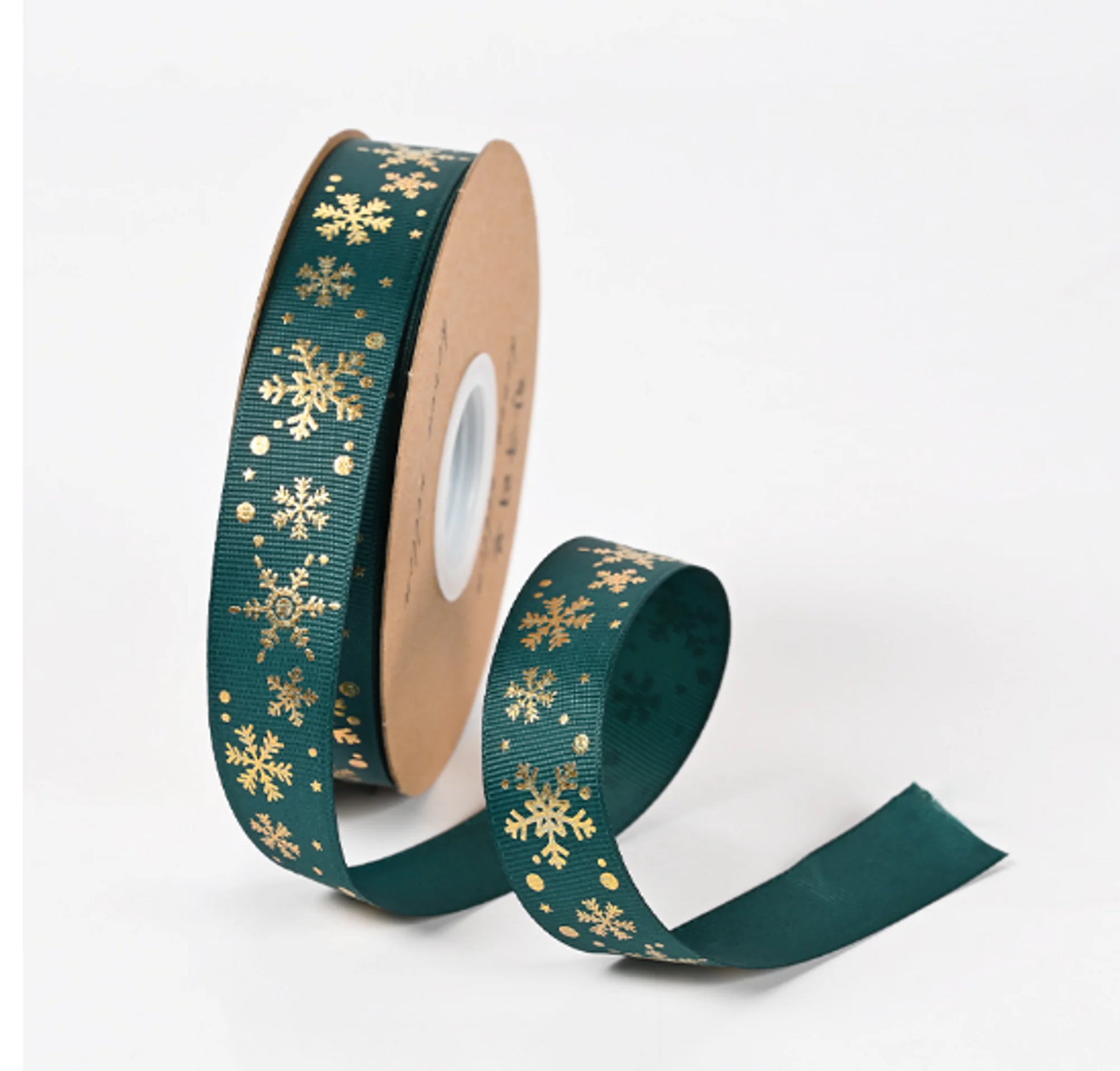 Ribbon Printed Christmas Design Decoration Gift Packing by Anti Spier