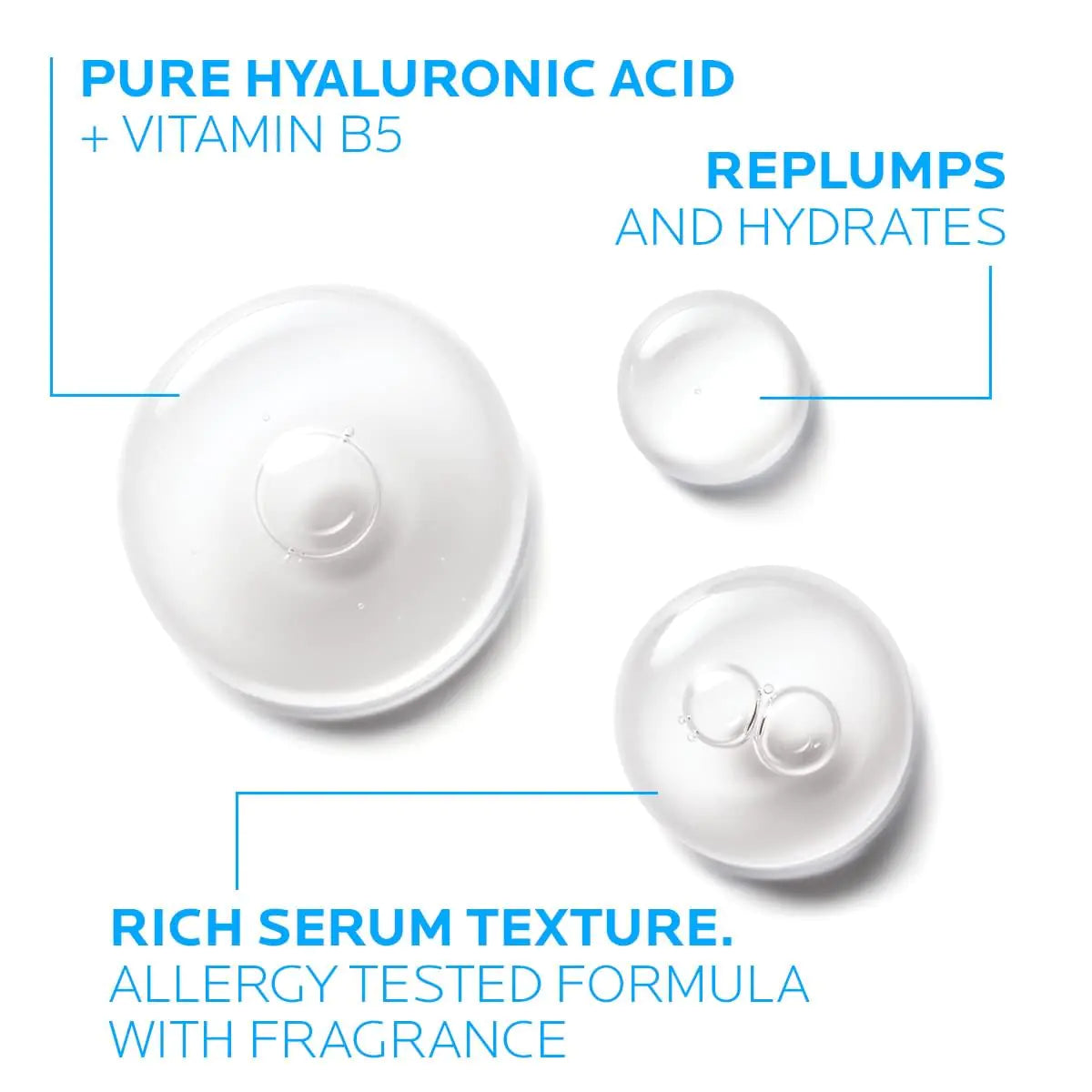 La Roche-Posay Hyalu B5 Pure Hyaluronic Acid Serum for Face, with Vitamin B5, Anti-Aging Serum for Fine Lines and Wrinkles, Hydrating Serum to Plump and Repair Dry Skin, Safe on Sensitive Skin 1 Fl Oz (Pack of 1) by Anti Spier