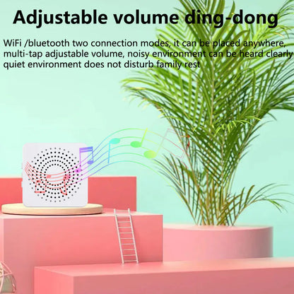 Wireless Security WiFi Smart Doorbell Intercom Video Camera Bell Chime Door Ring by Anti Spier