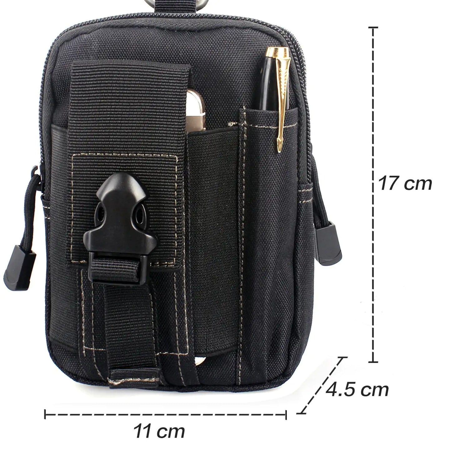 Compact Multi-Purpose Gadget Pouch Waist Bag by Anti Spier