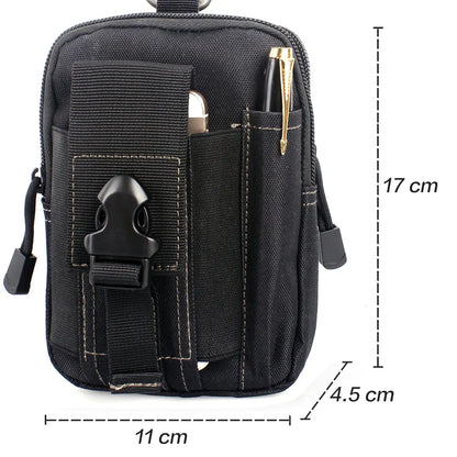 Compact Multi-Purpose Gadget Pouch Waist Bag by Anti Spier