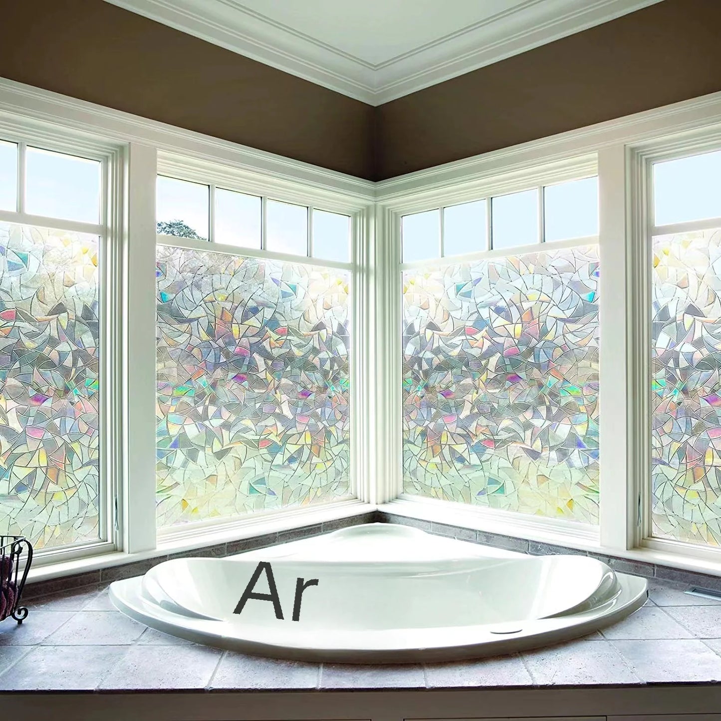 Frosted Glass Window Film for Privacy and Light Control by Anti Spier