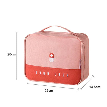 Large Capacity First Aid Kit Home Medicine Storage by Anti Spier
