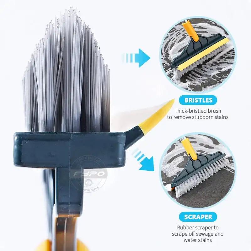 Stiff Bristle Floor Scrub Brush by Anti Spier