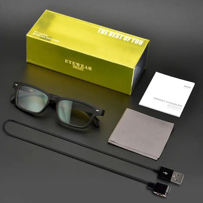 Smart Glasses Wireless Bluetooth 5.0 Sunglasses by Anti Spier