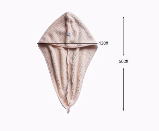 Absorbent Hair Towel & Cap by Anti Spier