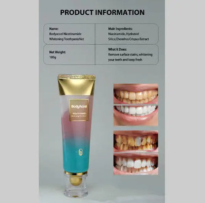 Niacinamide Powerful Whitening Toothpaste by Anti Spier