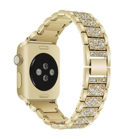 Crystal Bling Band Case iWatch Strap For Apple Watch Ultra Series 8 7 SE 6 5 4 3 by Anti Spier