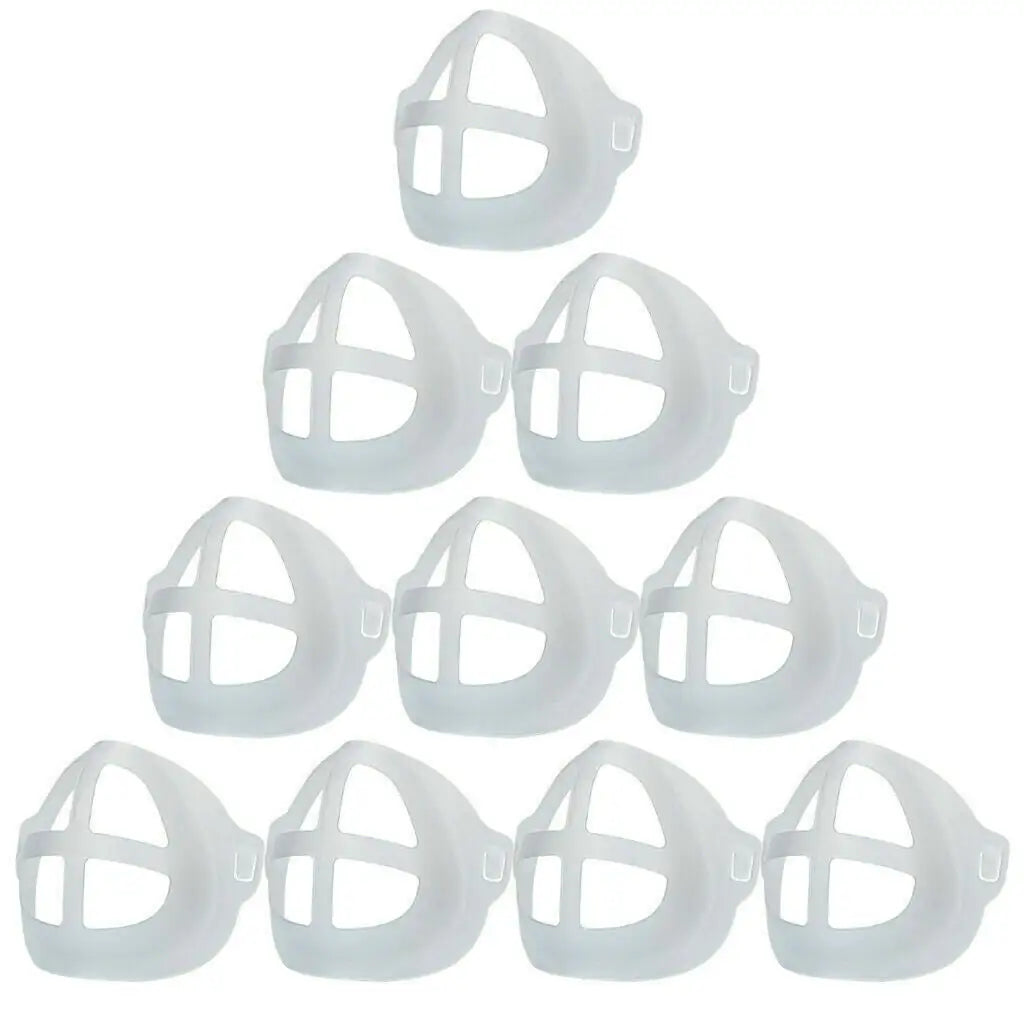 3D Face Mask Bracket Mouth Separate Inner Stand Holder Breathing Space Frame by Anti Spier