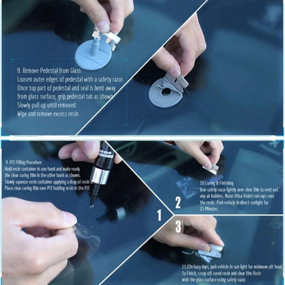 Windshield DIY Car Window Repair Kit by Anti Spier