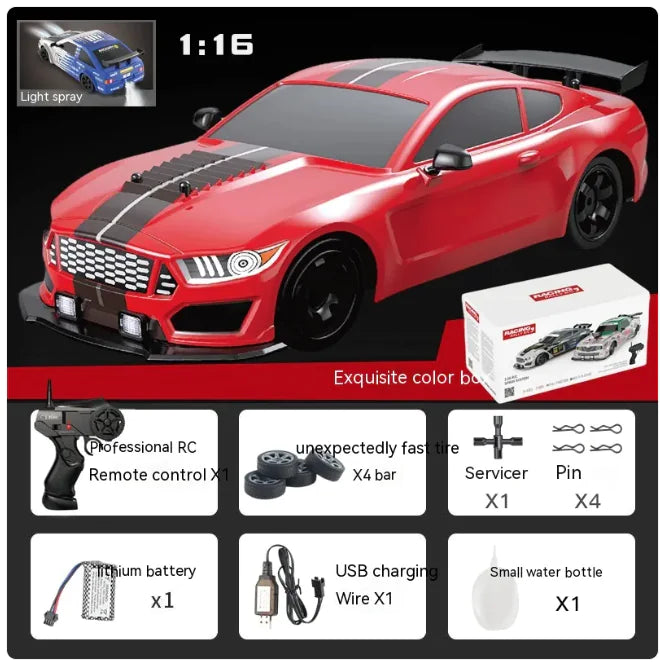 Wireless RC Charging Car for Boys by Anti Spier