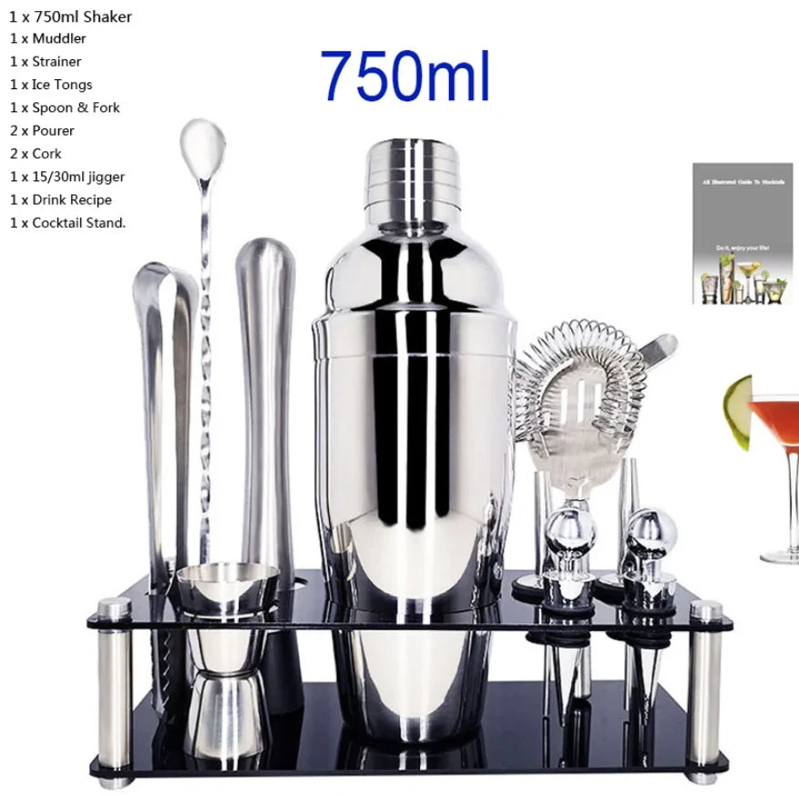 1-12 pcs Cocktail Shaker Set by Anti Spier