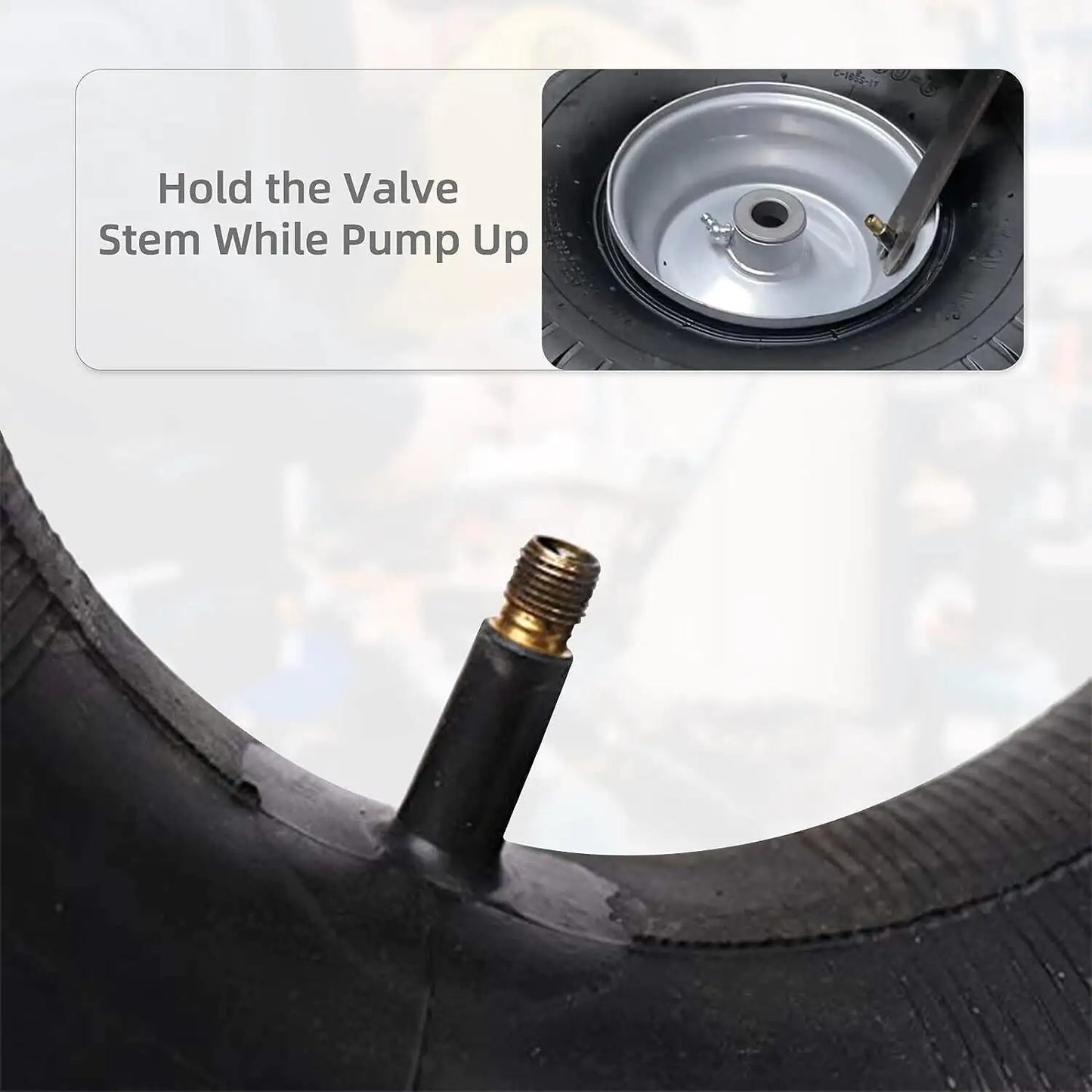 2PCS 15x6.00-6 Lawn Mower Tire Inner Tubes 15X6-6, 15X6x6, 15/6x6 TR13 Valve ATV by Anti Spier