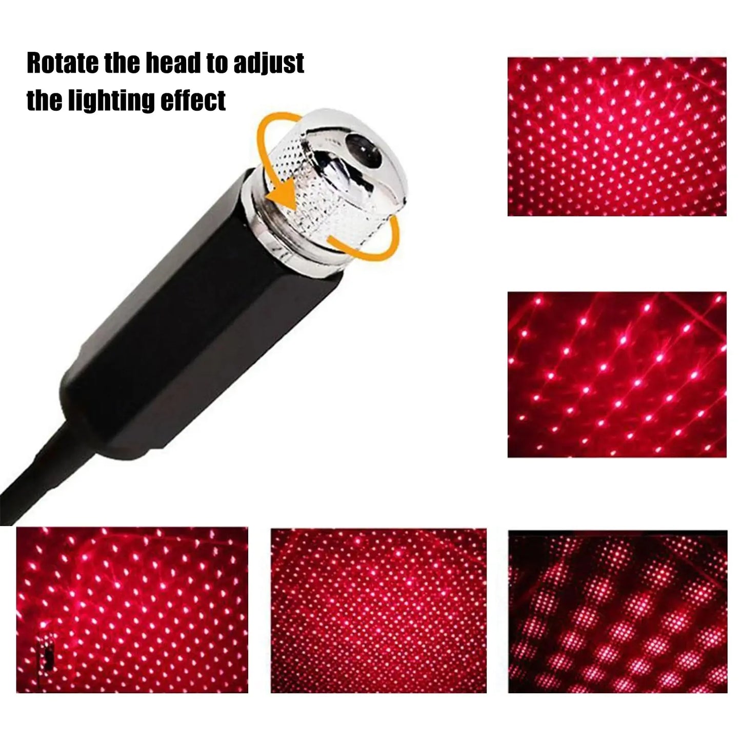 LED Auto Dak Star Night Light Projector by Anti Spier