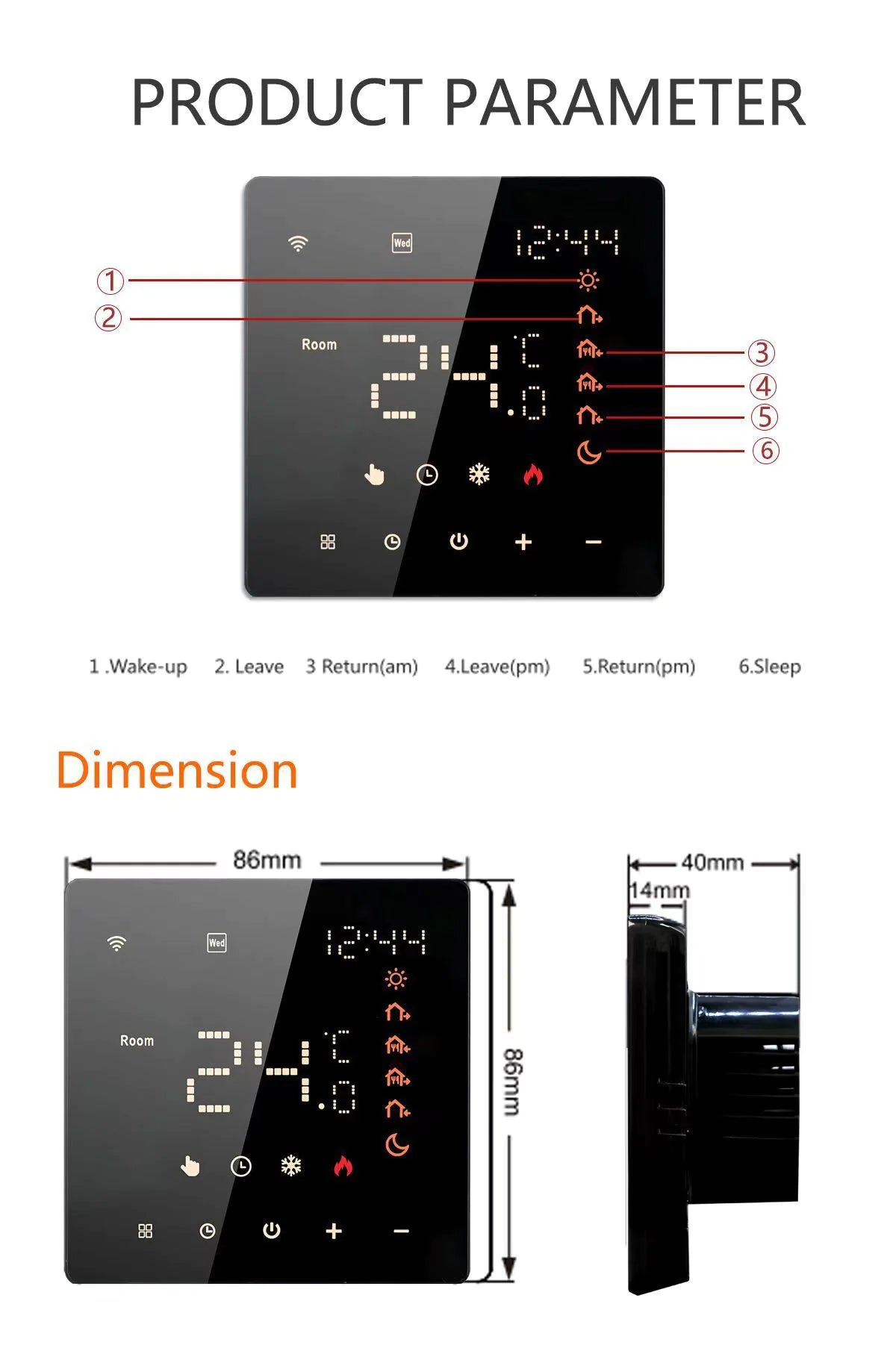 Wi-Fi Thermostat by Anti Spier