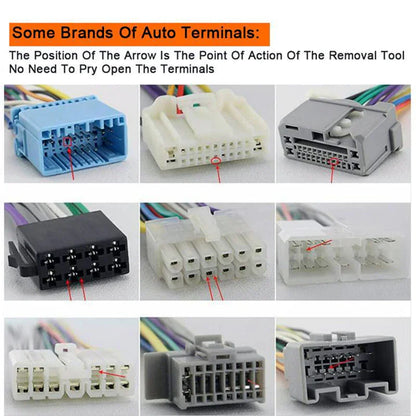 18Pcs Heavy Duty Thick Car Terminal Removal Kit Wire Connector Pin Release Tool by Anti Spier
