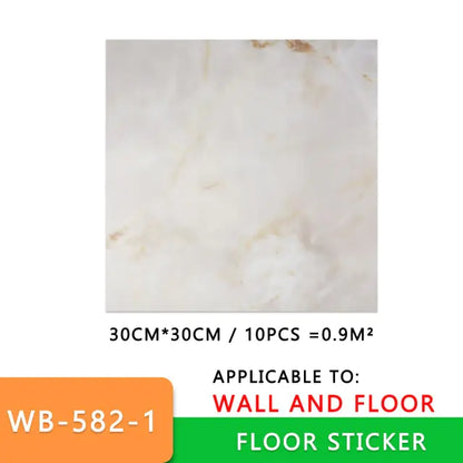 Thick Self-Adhesive Marble Floor Stickers by Anti Spier