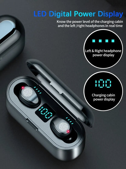 Bluetooth 5.0 Wireless Earbuds by Anti Spier