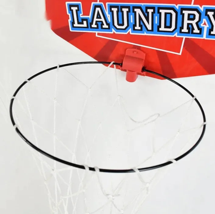 Hanging Basketball Laundry Basket by Anti Spier