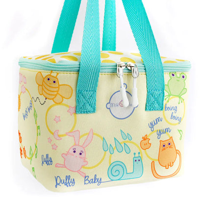 Milk&Moo Insulated Lunch Box For Kids, Yellow by Anti Spier