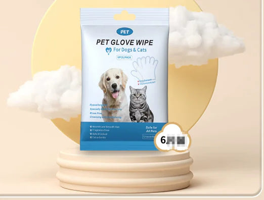 Pet Cleaning Gloves & Wipes by Anti Spier