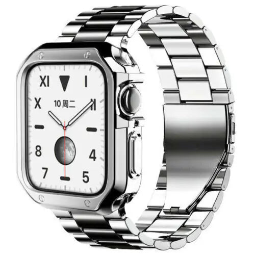 Stainless Steel For Apple Watch iWatch Band 8 7 6 5 4 3 2 SE 38/41/40/42/44/45mm by Anti Spier