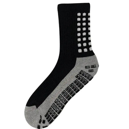 3 Pair Sport Socks Anti Slip W/ Grip Soccer Men Football Basketball Sock Premium by Anti Spier