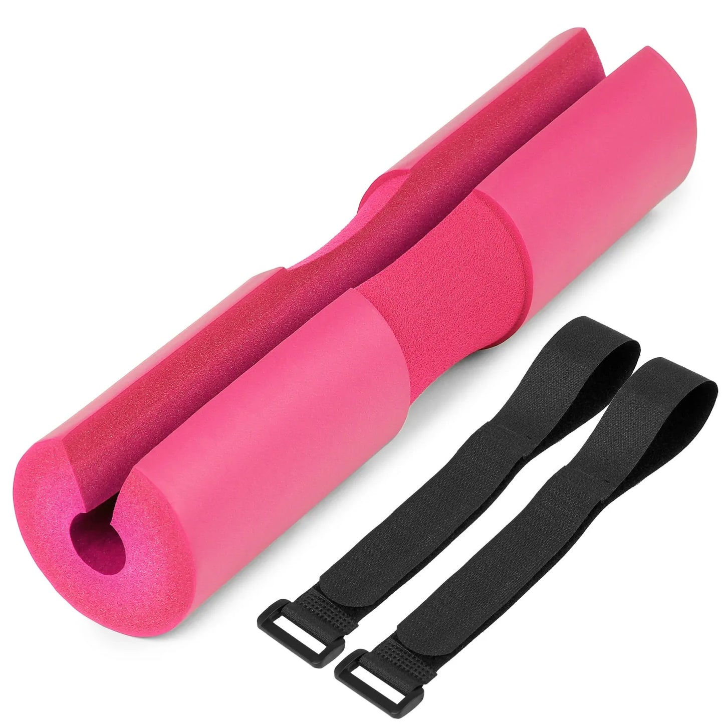 Barbell Squat Pad with Fixing Straps for Weightlifting by Anti Spier